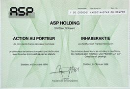 ASP Holding, Stettlen - 1988