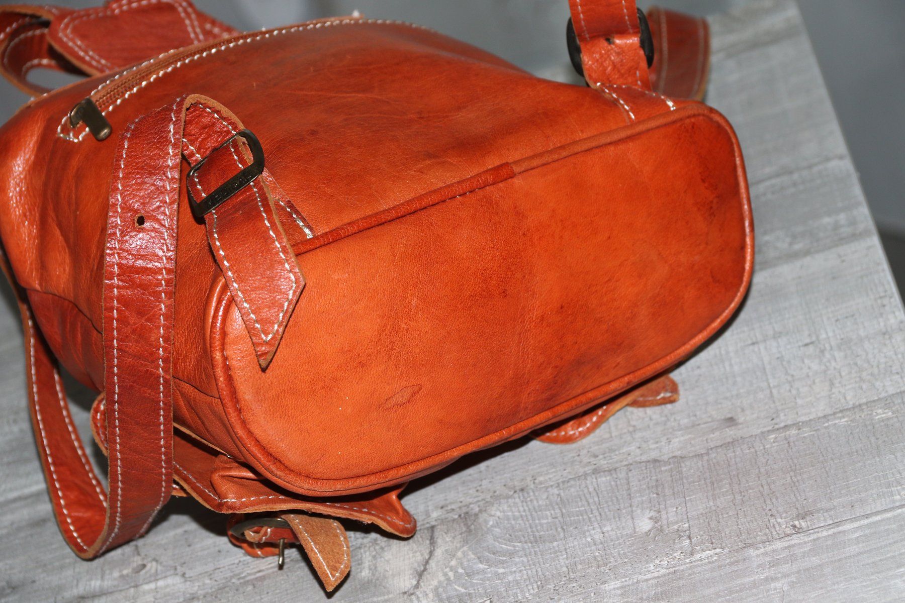Zaini: Cooler echt Lederrucksack – Usato da Oberwil-Lieli venduto da Svetlana28 4