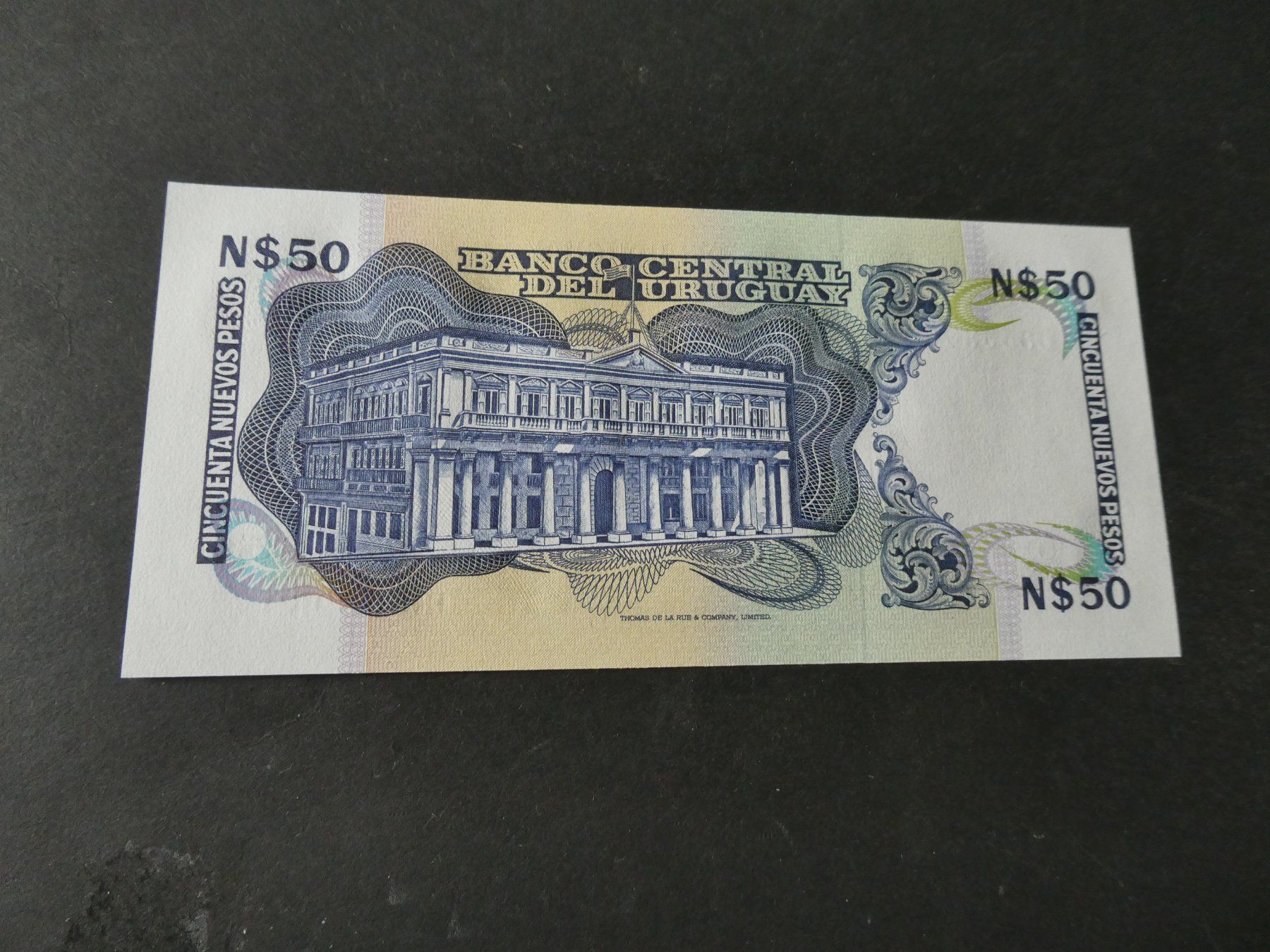 Banconote: Uruguay, alter Geldschein   ungefaltet – Usato da Hinterforst venduto da Rohusri 1