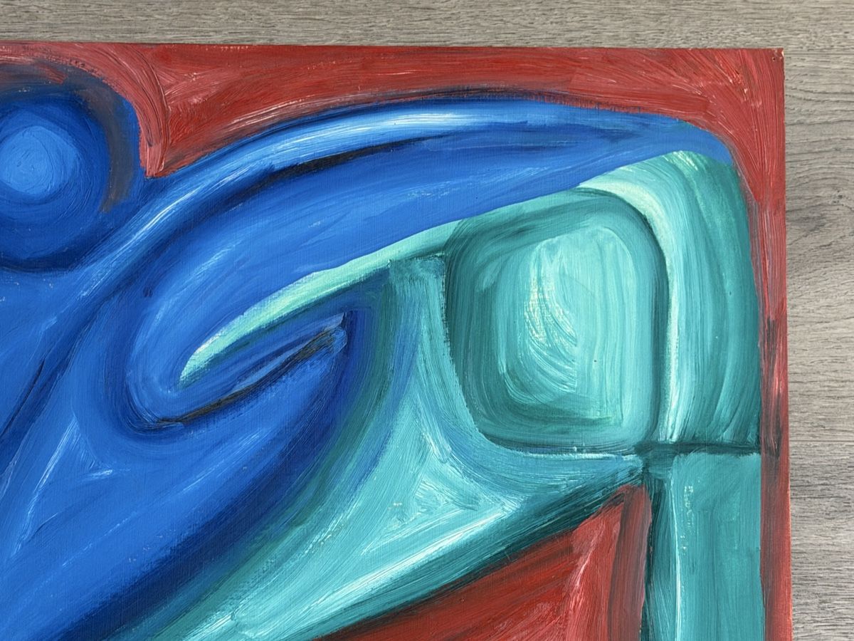 Poster & Bilder: Abstraktes Original Kunstwerk, Unikat – Gebraucht aus Gunten von starfish3 3