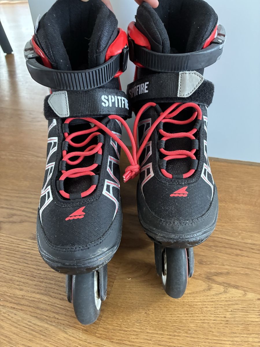 Pattini in linea & Pattini a rotelle: Inlineskates Rollerblade Spitfire verstellbar Gr 33.0 - 36.5 – Usato da Horgen venduto da Tootall 1