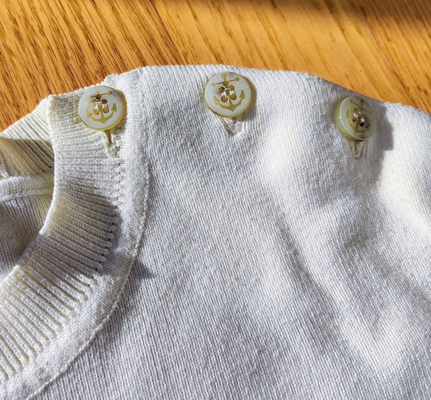 Maglioni & Felpe: Joli pull blanc ROYAL MER Taille M – Usato da Carouge GE venduto da for_8yym 3