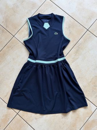 Lacoste Sport Kleid dunkelblau Grösse 38 Damen