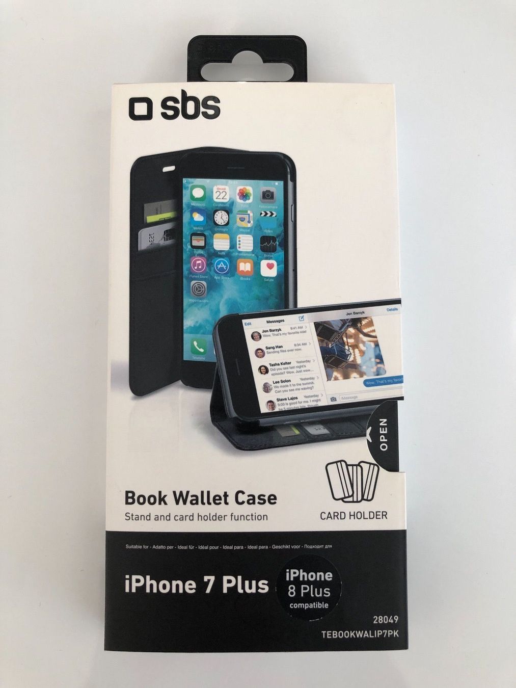 Cover & Protezioni schermo: Book Wallet Case Haendy Etui Iphone 7 Plus +8Plus – Nuovo e nell'imballaggio originale da Winterthur venduto da Alp9 2