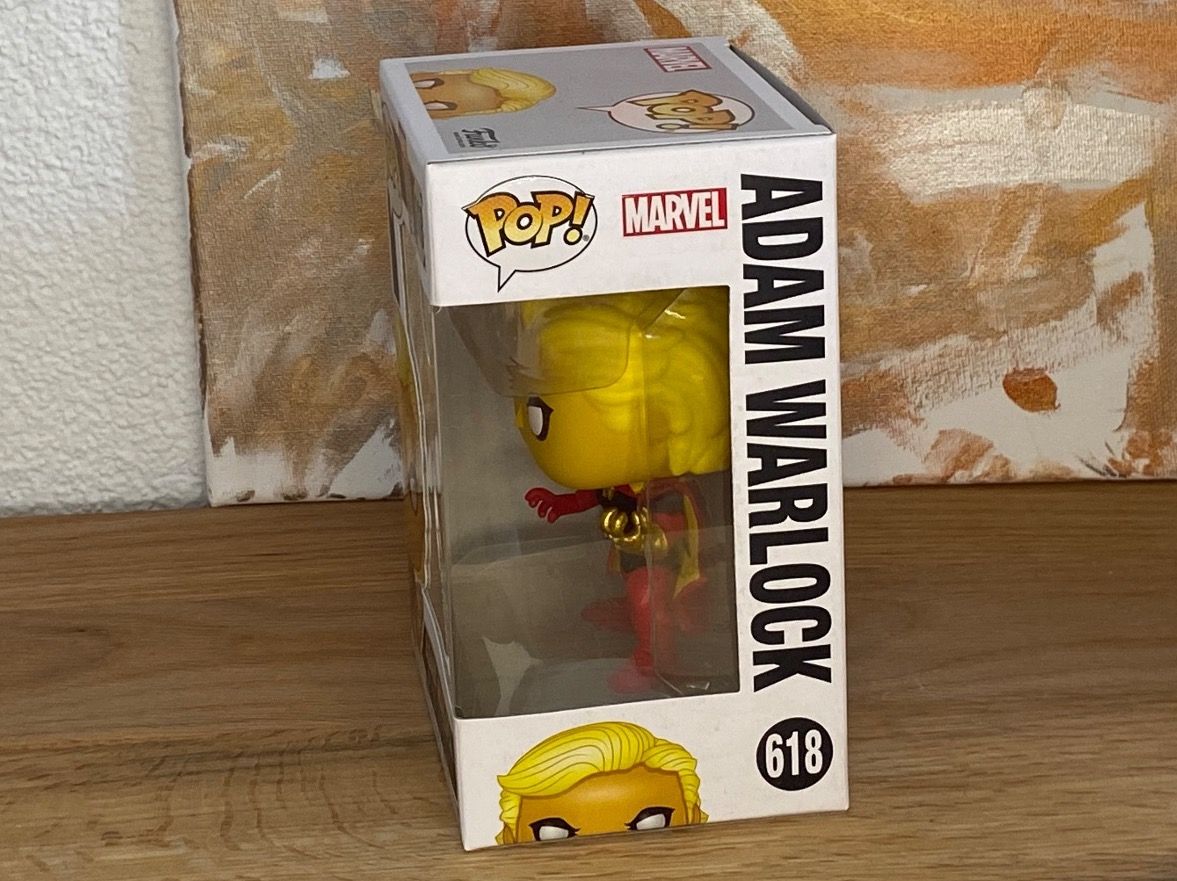 Funko Statuette: Funko Pop - Adam Warlock #618 - Marvel – Nuovo e nell'imballaggio originale da Oensingen venduto da CSCollectors 1