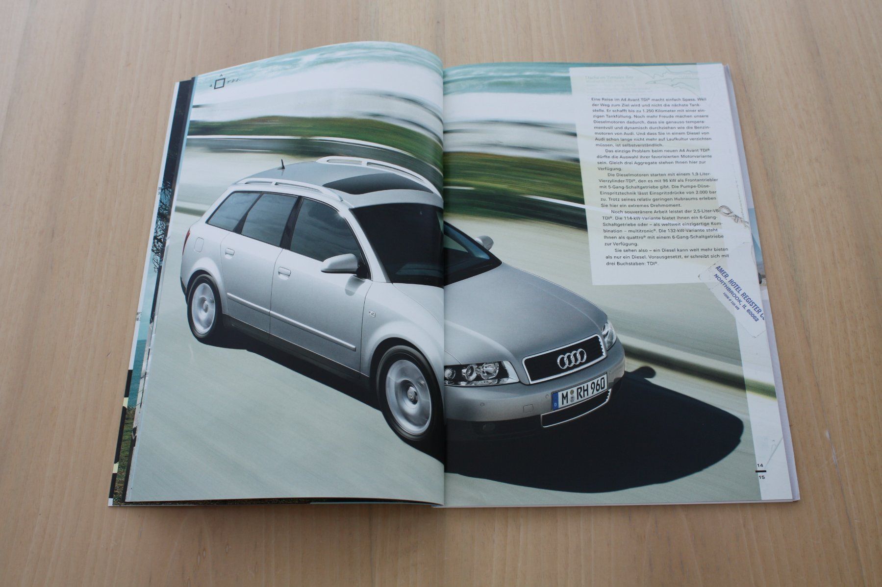 Audi Documenti: Audi A4 Avant CH-Prospekt 6/2001 – Usato da Wikon venduto da erwin400 4