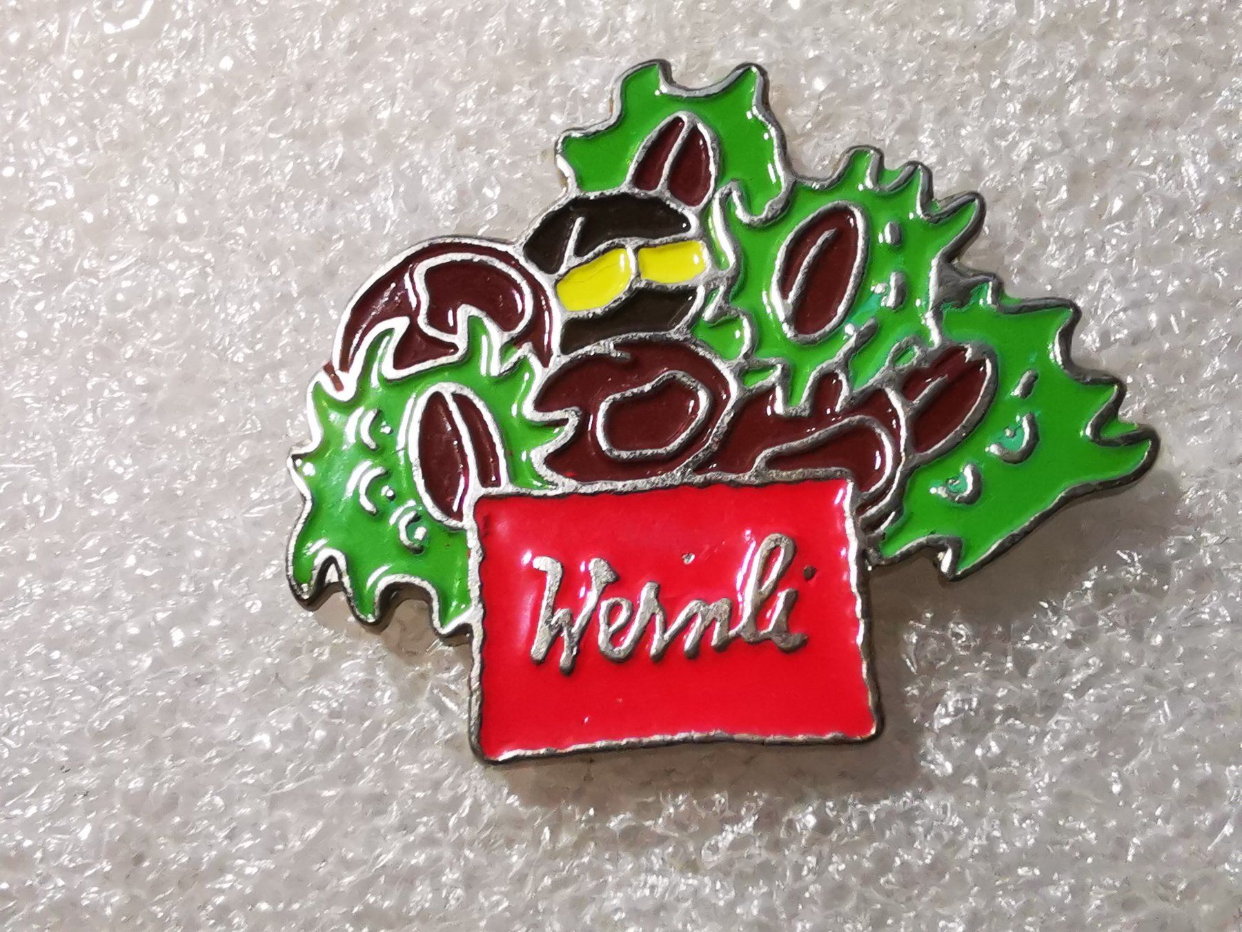 Placchette & Badge: Ansteckpin 22: Wernli – Usato da Oppligen venduto da Pin-Fall-Shop