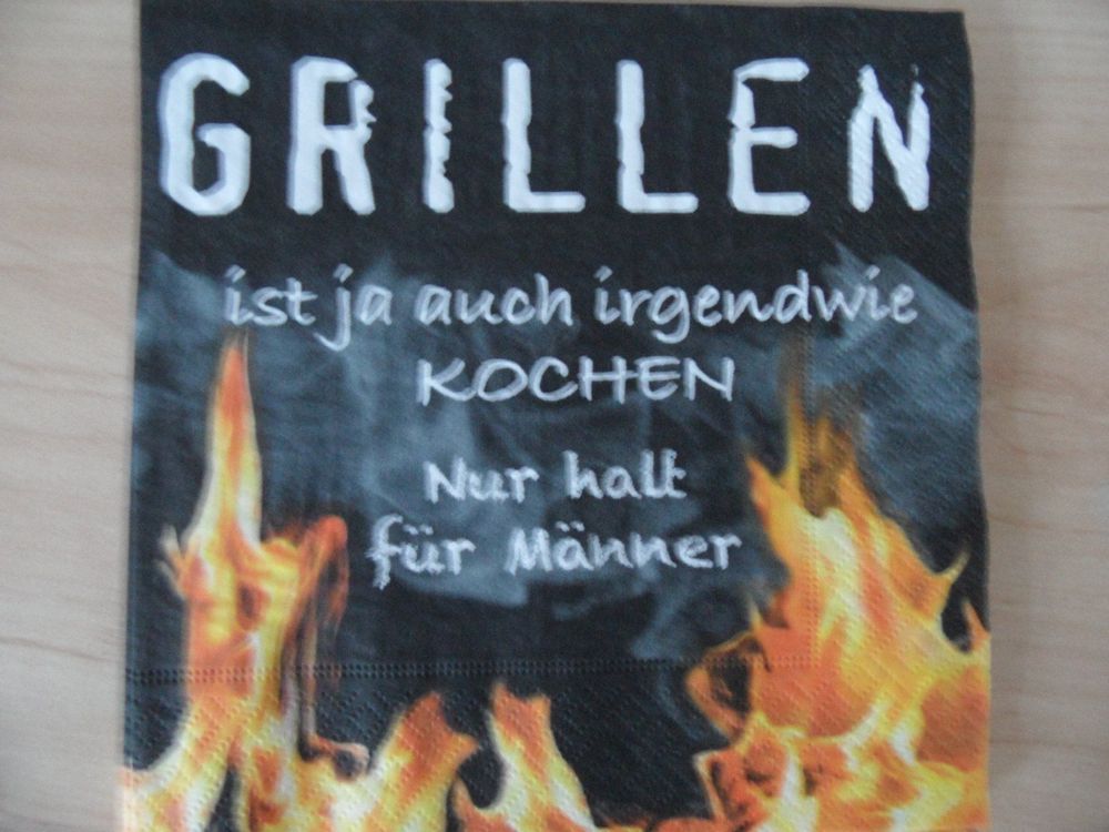 Vh★ Serv Grillen ist ja auch irgendwie,, | Kaufen auf Ricardo