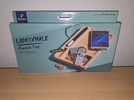 Ladeschale Tchibo - 2in1 Qi-Charger Ladestation + Organizer