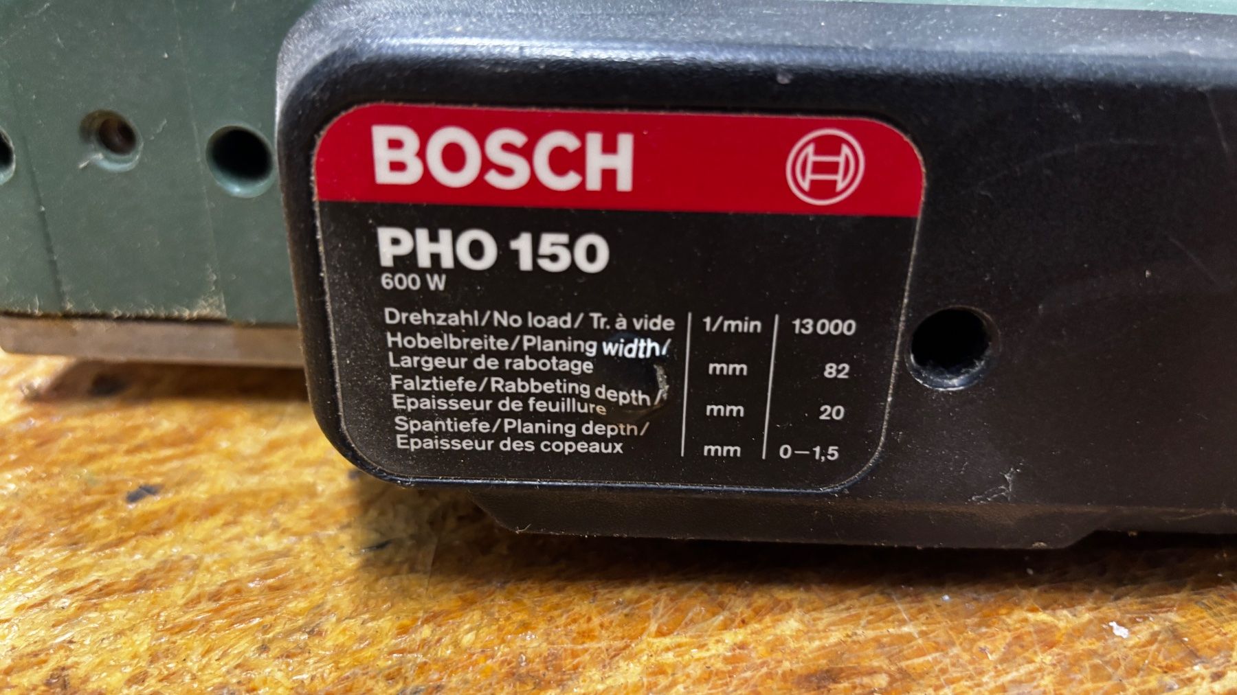 Bosch Alle Werkzeuge: Bosch Elektrohobel PHO 150 – Gebraucht aus Sins von chris8263 1