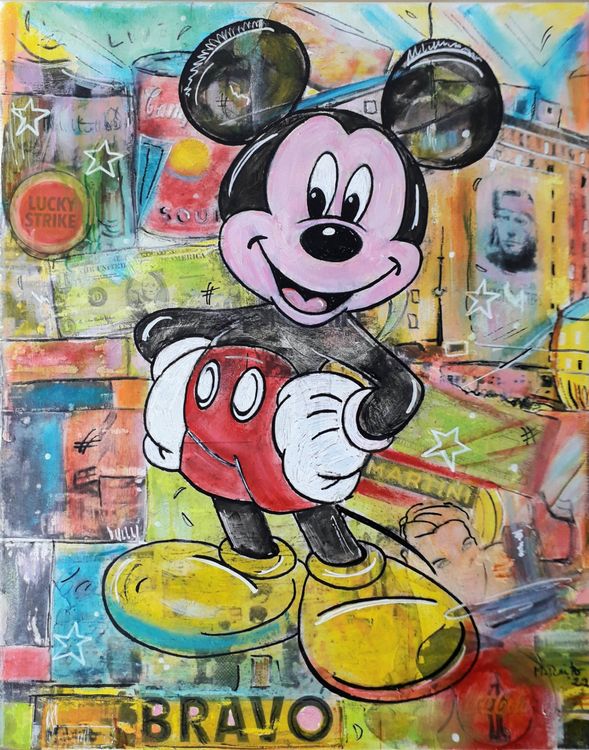 Mickey Mouse Bilder Leinwand