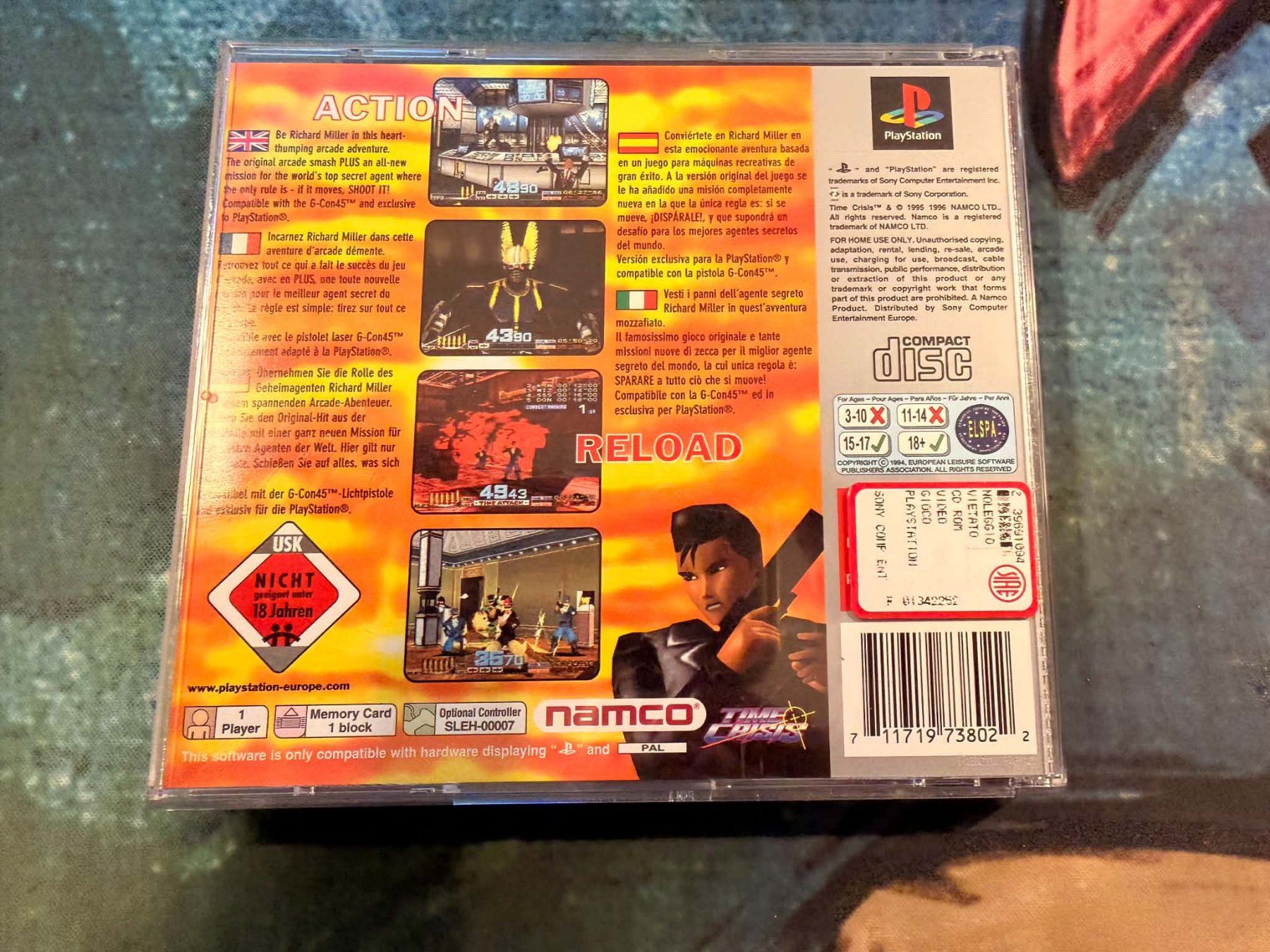 Sony Spiele: Time Crisis Sony Playstation – Gebraucht aus Giubiasco von tic_9z6n 1