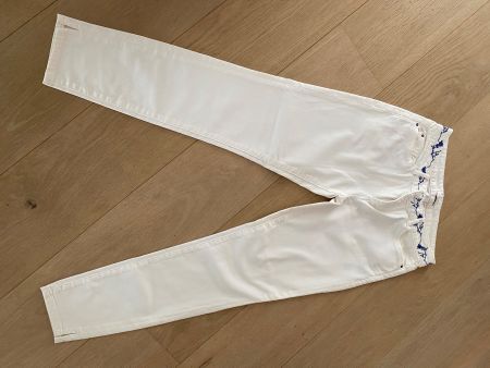 Jeans Damen Gr. 28, weiß von Esprit wie Neu