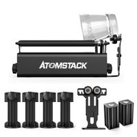 ATOMSTACK R3 Pro LaserRotationswalzen-Set mit Stützsäule