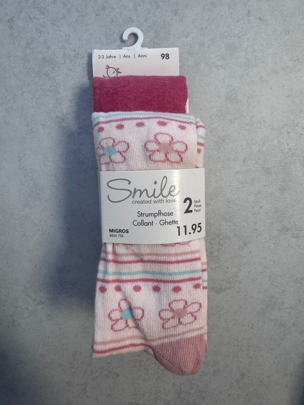 Migros Strümpfe & Strumpfhosen: Strumpfhosen Grösse 98 – Neu (gemäss Beschreibung) aus Bonaduz von lut_6rts