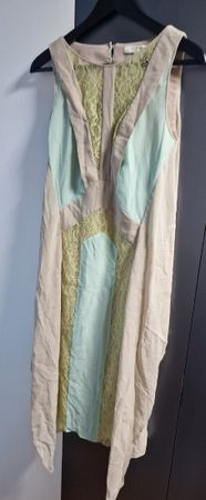 Sommerkleid mit Rückenausschnitt Spitze Gr. 36