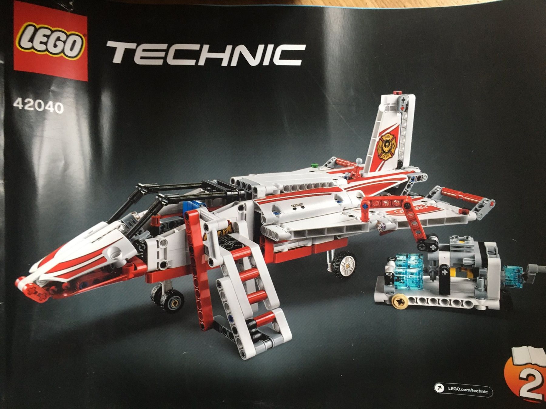Lego Spielzeuge: Wasserlöschflugzeug Technic Lego – Gebraucht aus Mittelhäusern von lacapo8 1