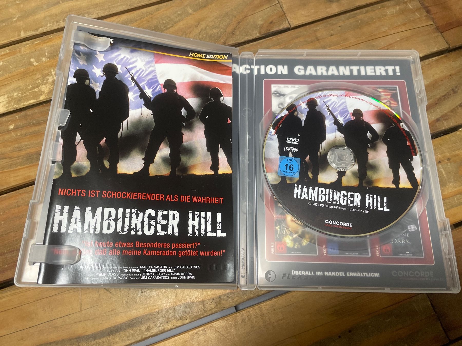 Alle DVDs: DVD hamburger Hill (allemand) – Gebraucht aus moudon von faucheur2 2
