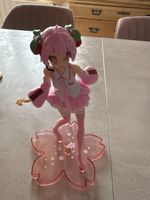 Sammelfigur Sakura Miku Hatsune pink Kunststoff gebraucht