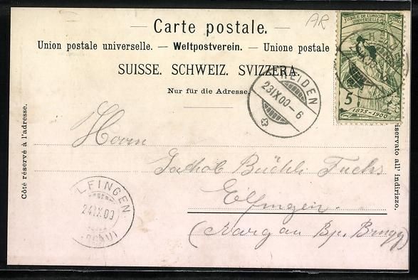 Cartoline postali: Litho Heiden, Ortsansicht, Hotel und Pen – Usato da Berlin venduto da bartko-reher 1