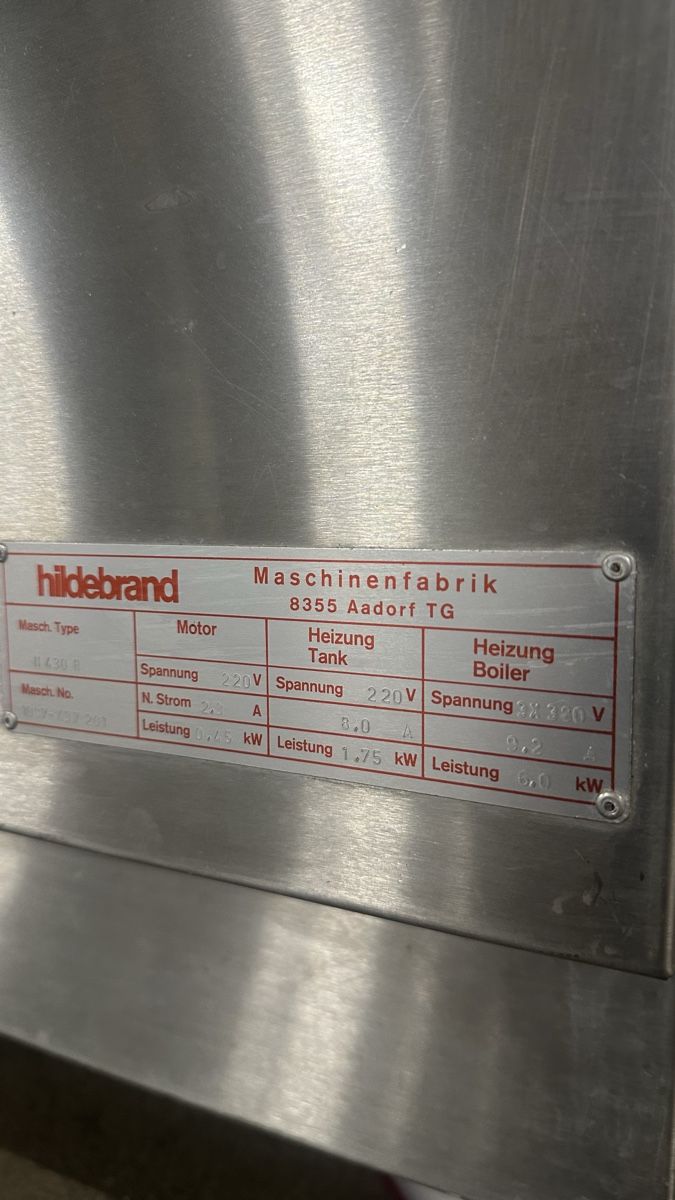 Lavastoviglie: Geschirrspüler Hildebrand – Usato da Muri b. Bern venduto da Panorama36 2