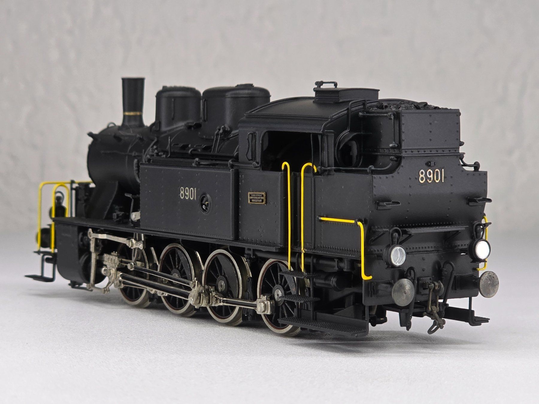Fulgurex Modelleisenbahnen: Fulgurex 2039, SBB - CFF, E 4/4 8901, Messing, Vitrine – Neu (gemäss Beschreibung) aus Kloten von Nicola2 3