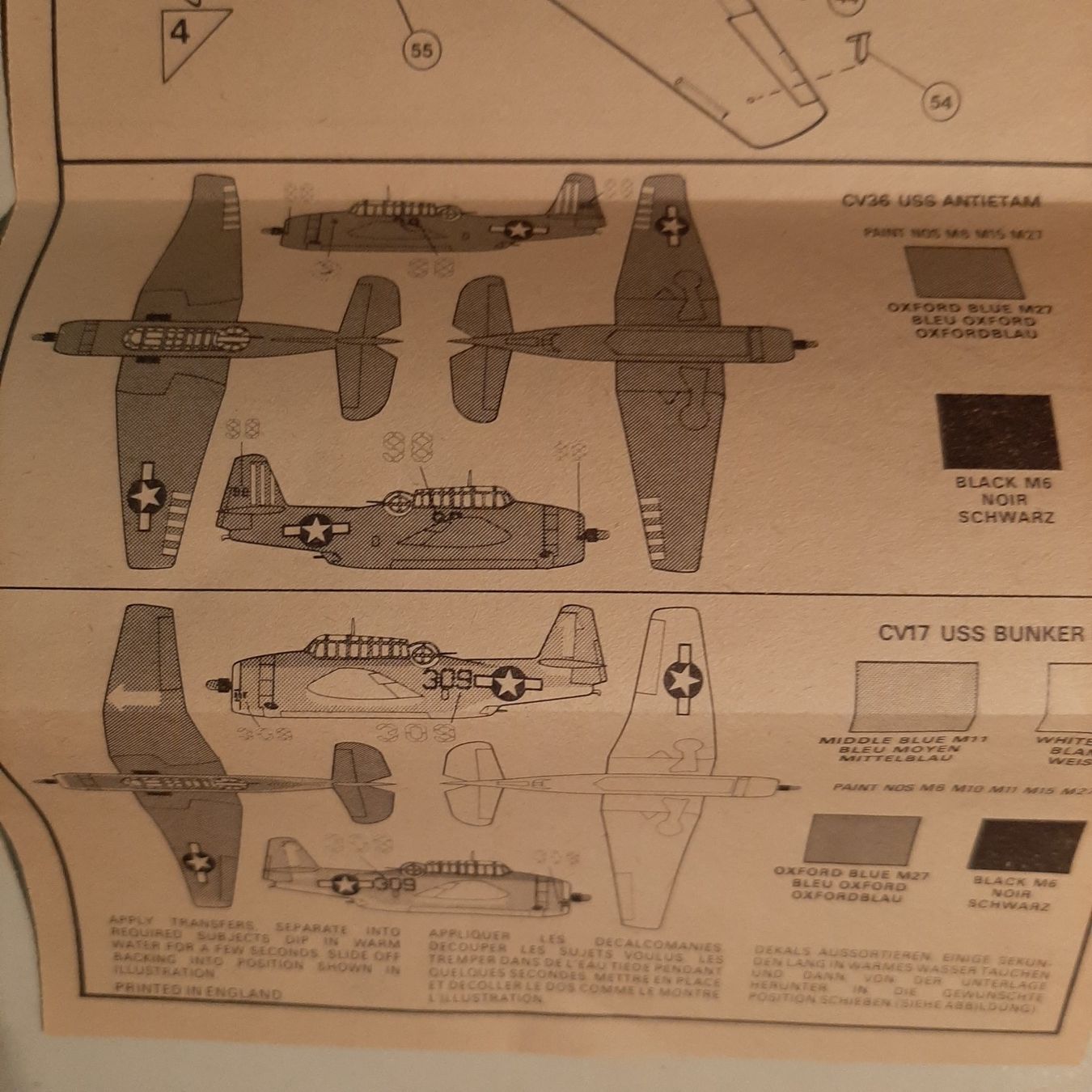 Airfix Kit di modellismo & Modellini statici: 1303 ... Grumman TBM-3 Avenger ... Airfix 03033 – Usato da Bonstetten venduto da Benibanny59 1