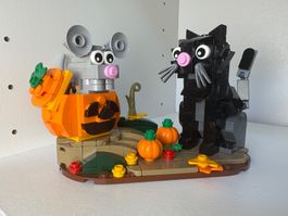 Lego set 45070 Halloween cat and mouse