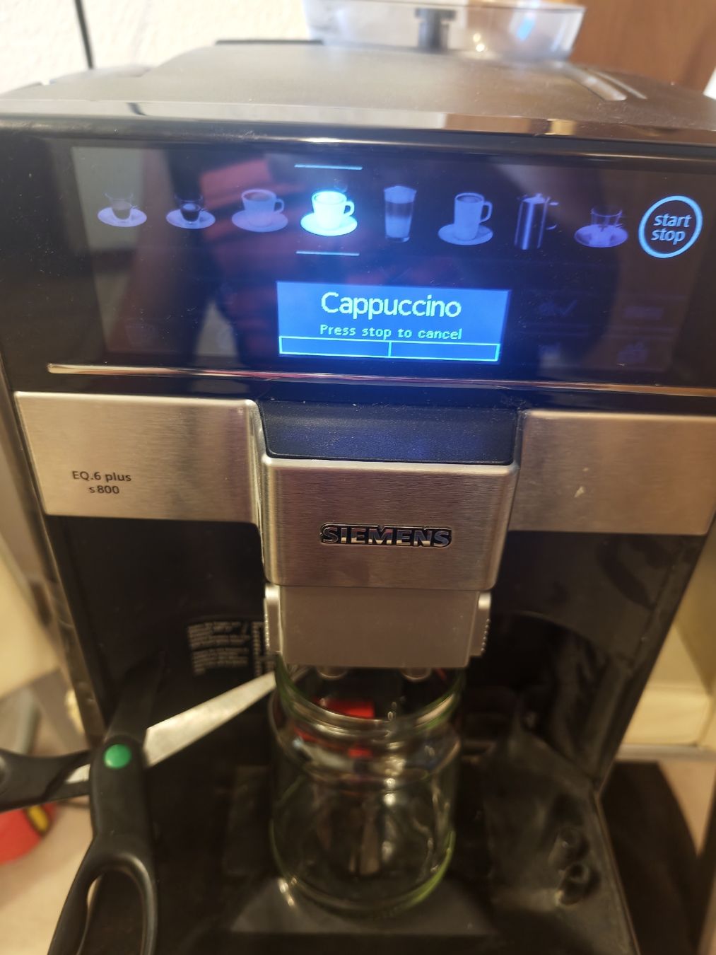 Siemens Kaffeemaschinen & Espressomaschinen: SIEMENS EQ6 PLUS S800 – Gebraucht aus Sarnen von Laut_musik 7