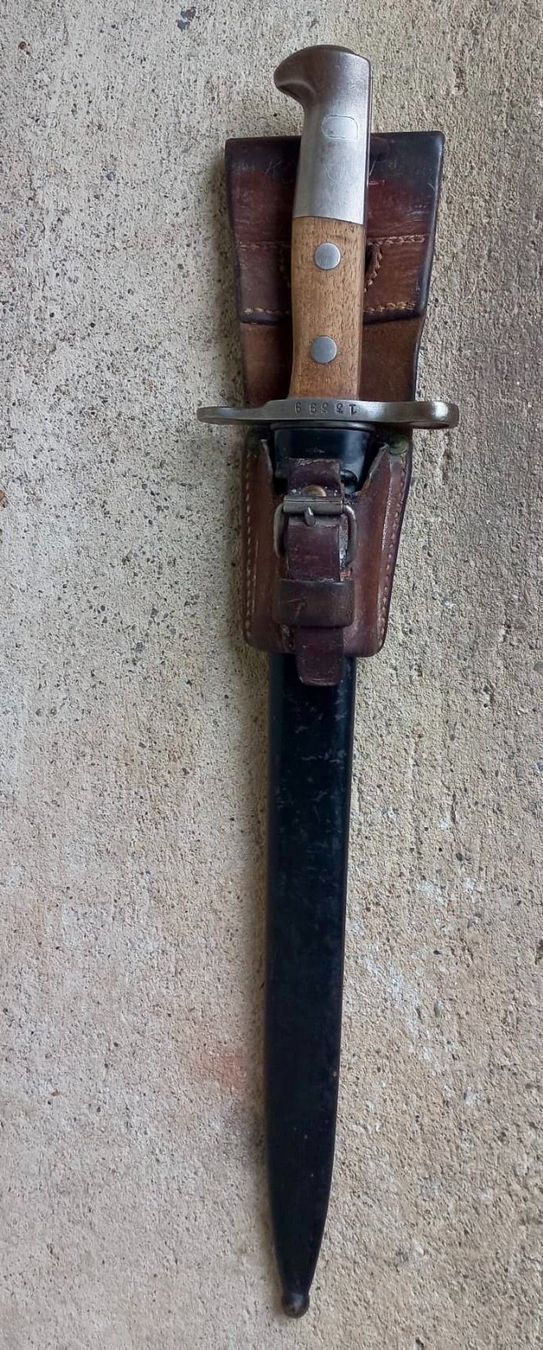 Schweizer Armee Stichwaffen: Bajonett 1918 Elsener – Gebraucht aus Burgdorf von glasrabe01