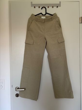 H&M Cargohose Khaki – Grösse 34