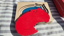 Montessori Cats Layered Puzzle