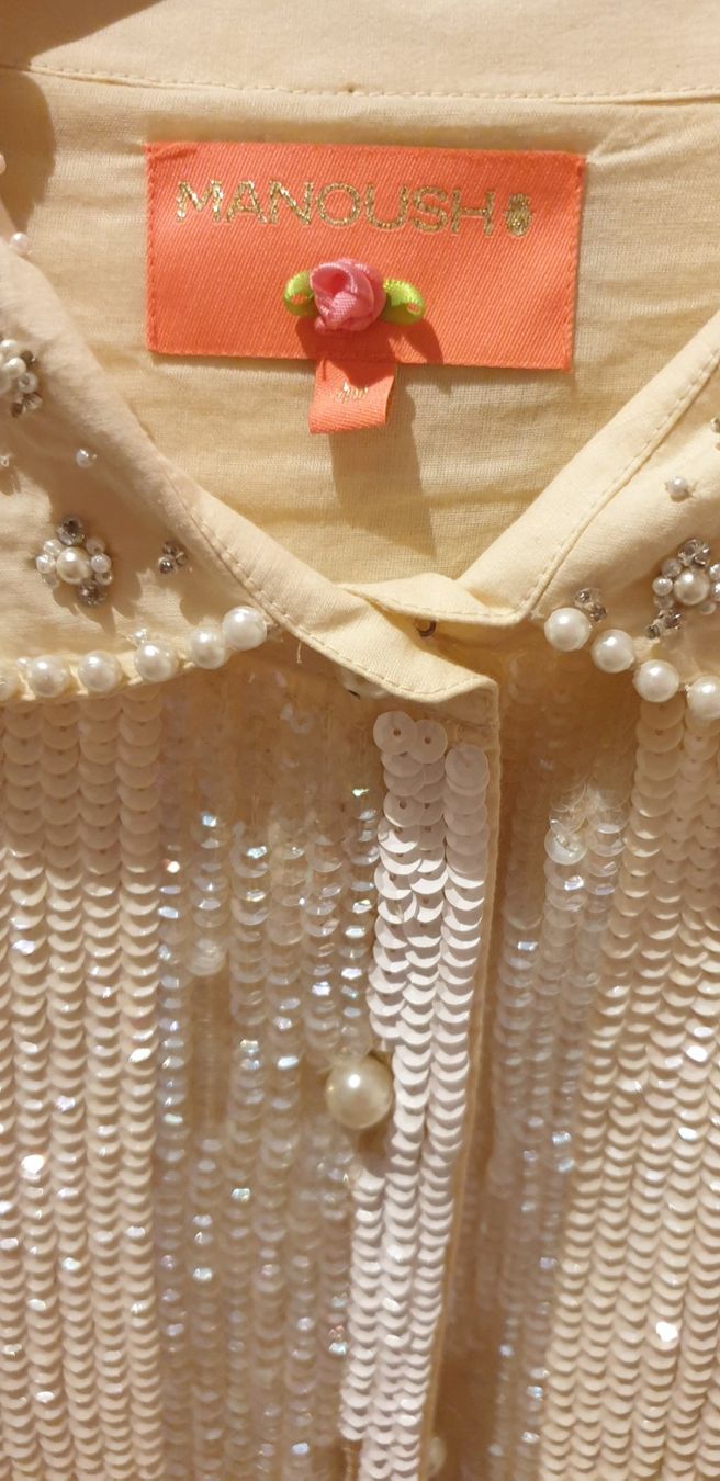 Manoush Blusen: Bluse Pailletten neu MANOUSH Gr. 40 – Neu und originalverpackt aus Wettswil von the_jr6l 1