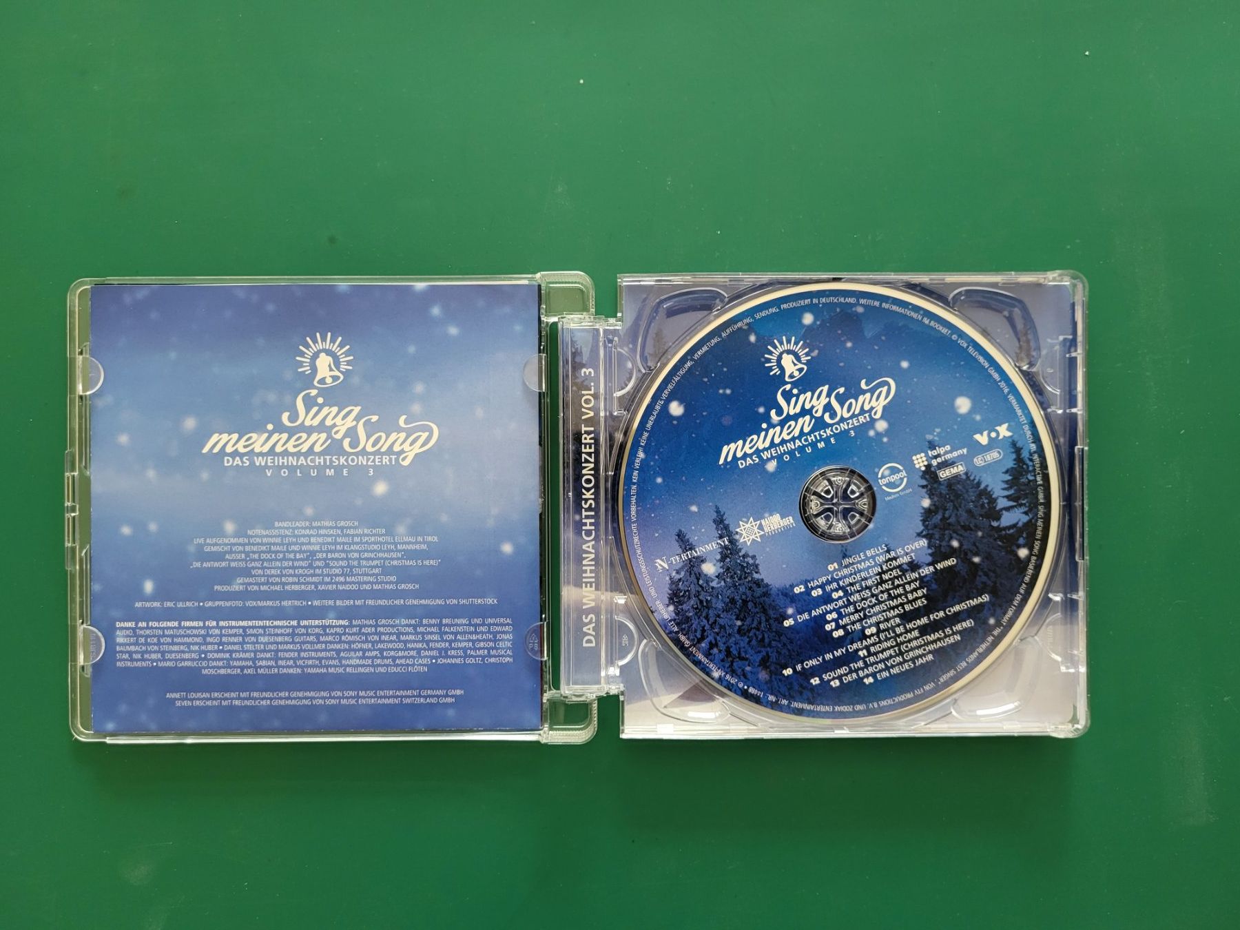 CD: Sing meinen Song - Das Weihnachtskonzert Volume 3 – Usato da Waltenschwil venduto da creativeline 2