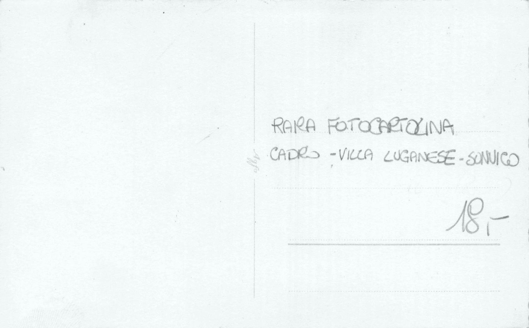Ansichtskarten: Cadro Villa Luganese Sonvico – Gebraucht aus Biasca von Blenio71 1