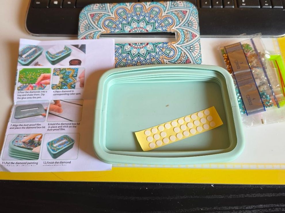Bastelsets: DIAMOND PAINTING BOX – Neu und originalverpackt aus Dintikon von bonita099