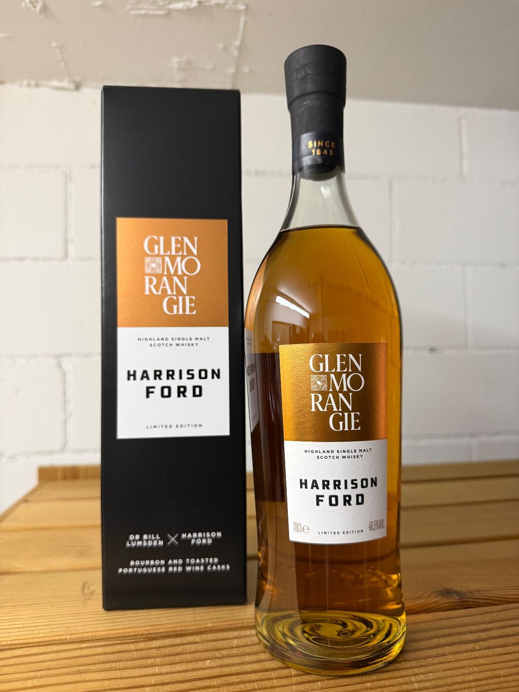 Glenmorangie Bevande alcoliche: Glenmorangie Harrison Ford, Limited Edition – Nuovo e nell'imballaggio originale da Wiesendangen venduto da whiskyandwine