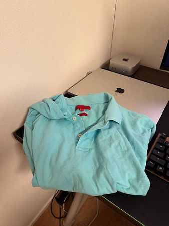 Finshley & Harding Polo Men's XXL - 56 Mint Blue