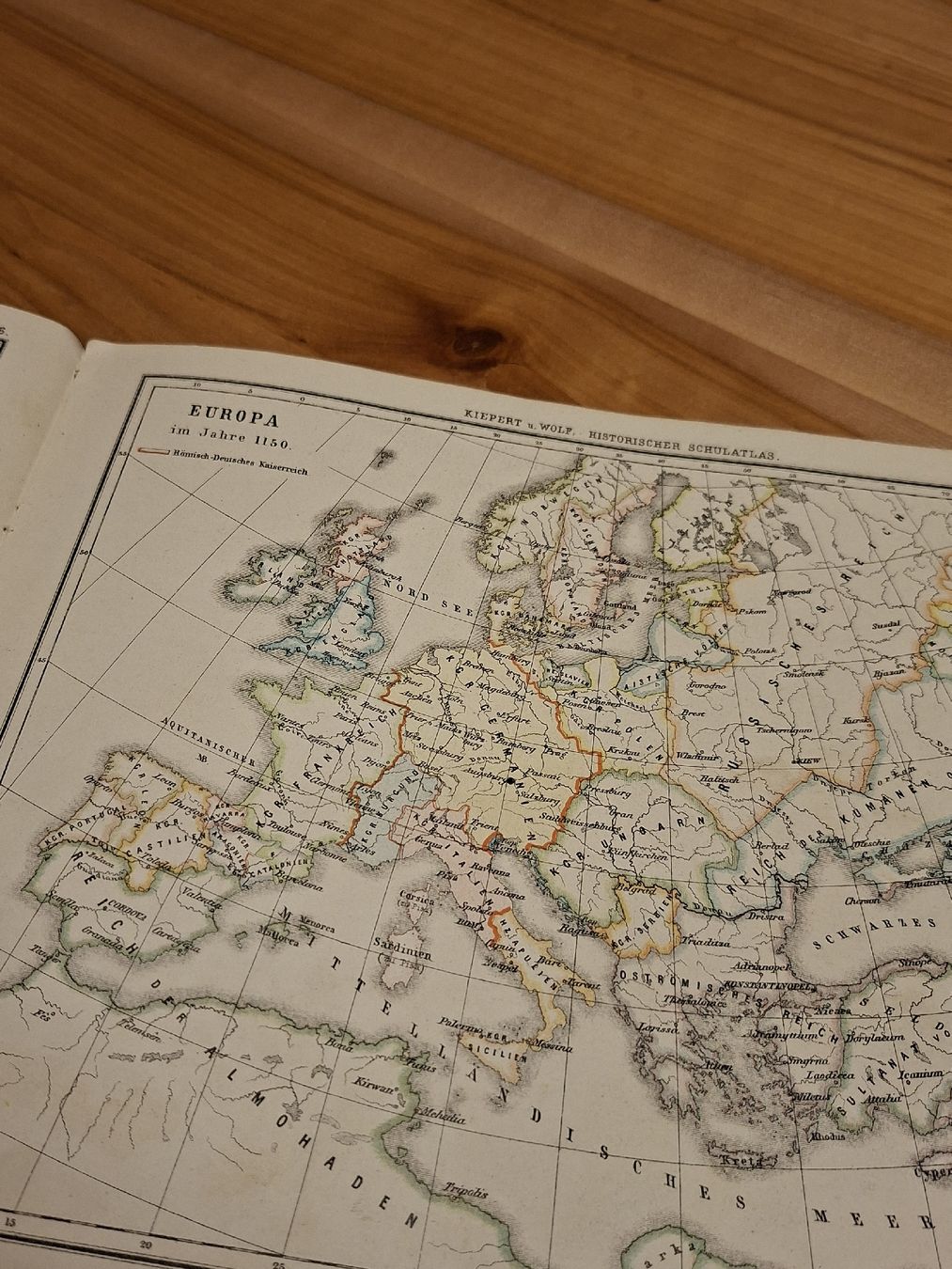 Cartine & Atlanti: Historischer Schul-Atlas 1882 – Usato da Ganterschwil venduto da HeidiuPeter 6