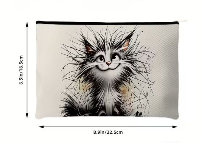 Custodie per cosmetici: Make-up-Tasche Katze – Nuovo e nell'imballaggio originale da Gerlafingen venduto da Tsuru 2