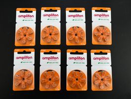 Neue Knopfbatterien Marke: 'amplifon Typ +13' für Hörgeräte
