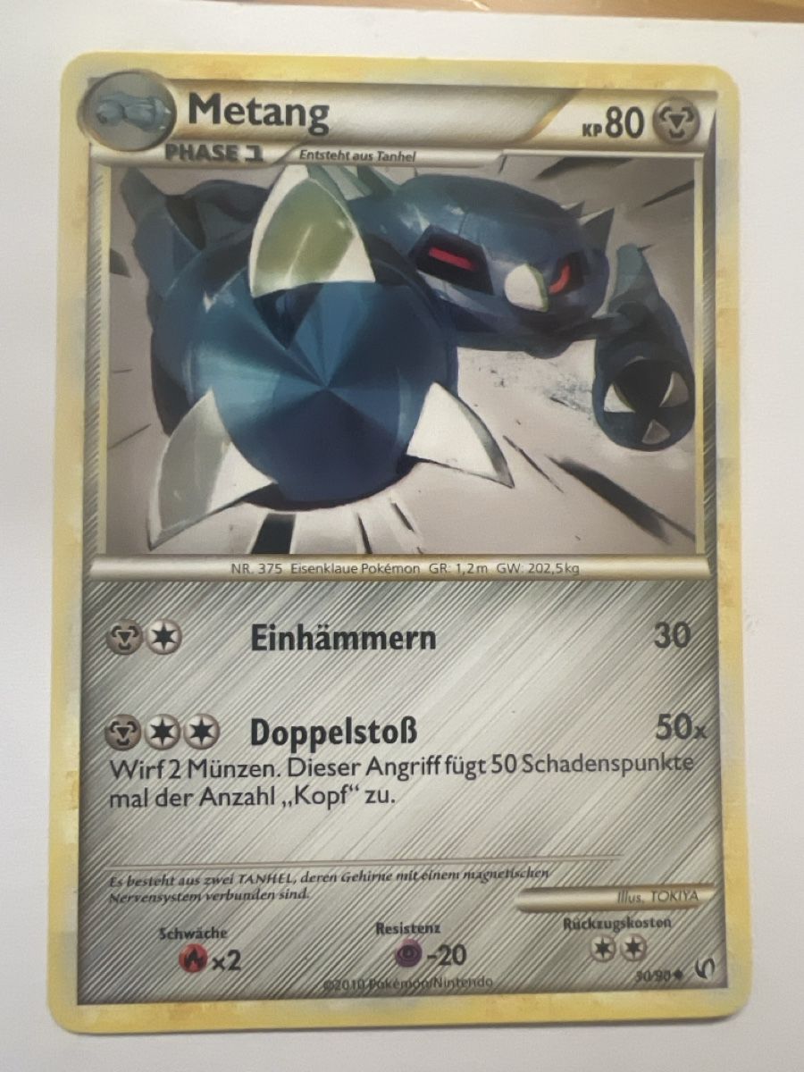 Pokémon Carte collezionabili: Metang Pokémon  – Usato da Frauenfeld venduto da mwguv