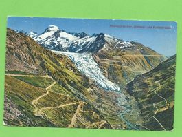 Rhonegletscher, Grimsel- und Furkastrasse