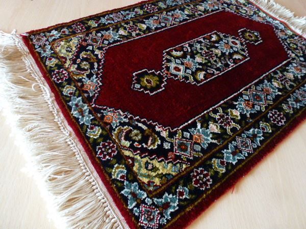 Tapis: Sammlerobjekt ++ Wertvoller Seiden-Teppich – D'occasion à Walkringen par Casablanca777 8