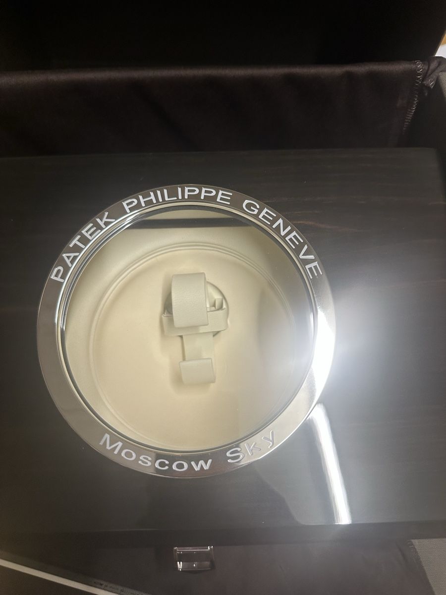 Patek Philippe Uhrenboxen: Boîte Patek Philippe Sky Moscou neuve – Neu und originalverpackt aus Bellevue von bordeaux075cl 6