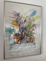 Jean Tinguely Jo Siffert Rare Lithographie Signée