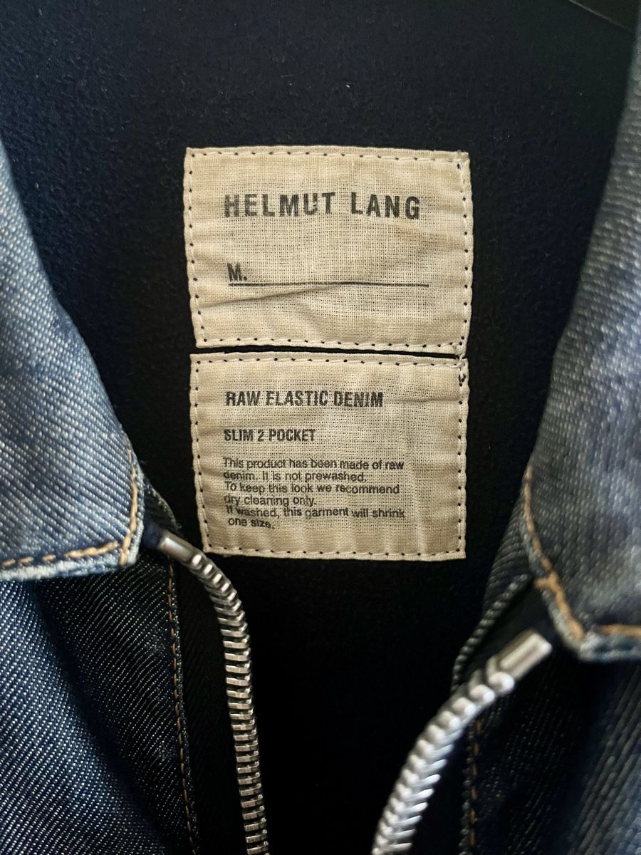 Helmut Lang Giacche: Blouson veste en jeans/microfibre Helmut Lang – Usato da Montreux venduto da giades 2