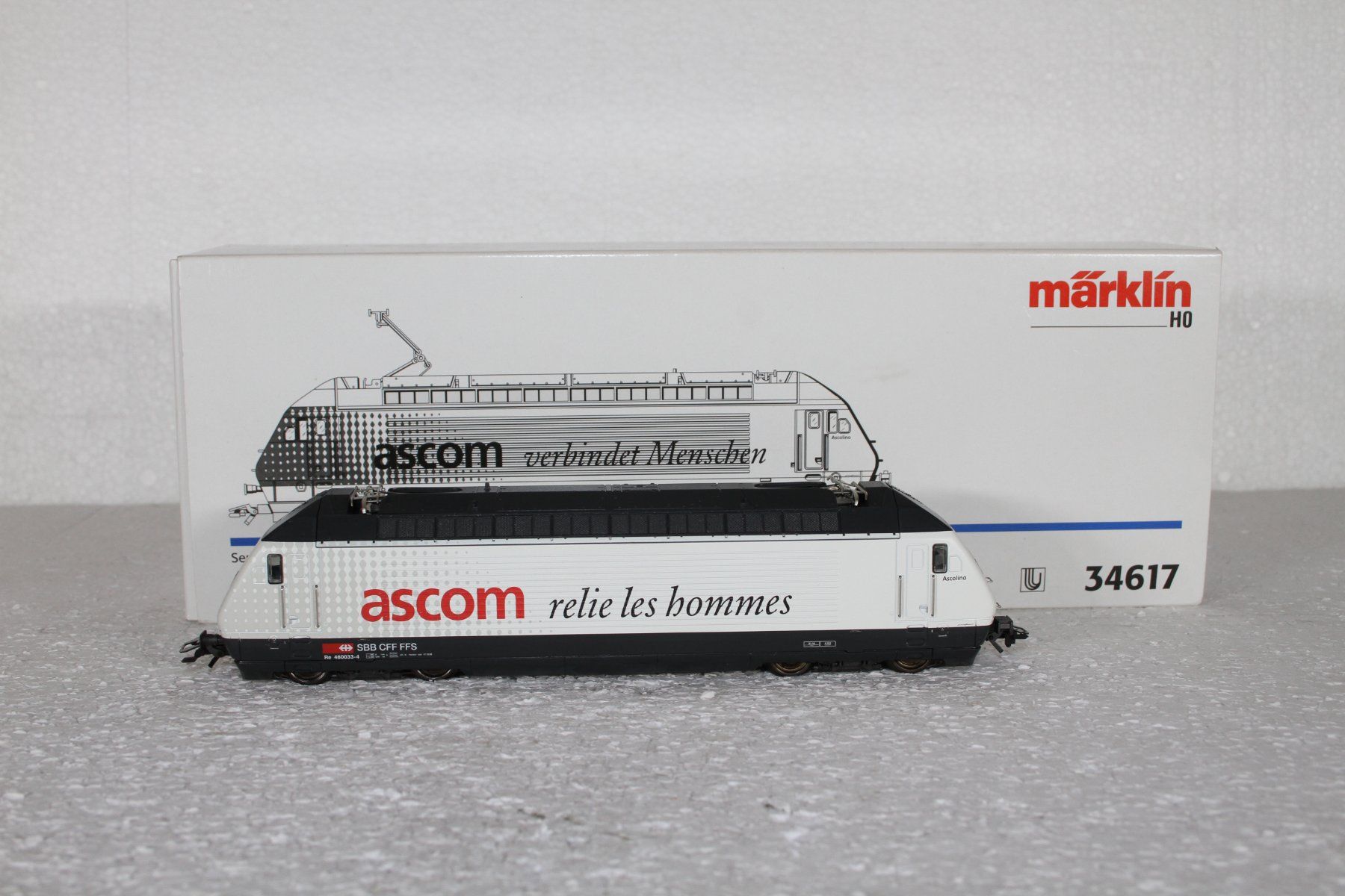 Märklin Modellini di ferrovie: Märklin 34617 SBB Re 460 Ascom – Usato da Triesen venduto da cor_62ts 3