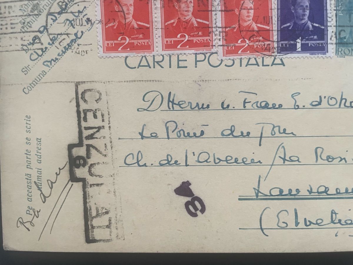 Tutti i francobolli: 7 Zensurbriefe beider Weltkriege – Usato da Meierskappel venduto da Hala03 6