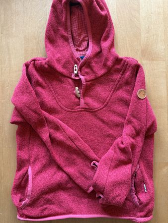 Finkid Strickfleece 130/140 beere 